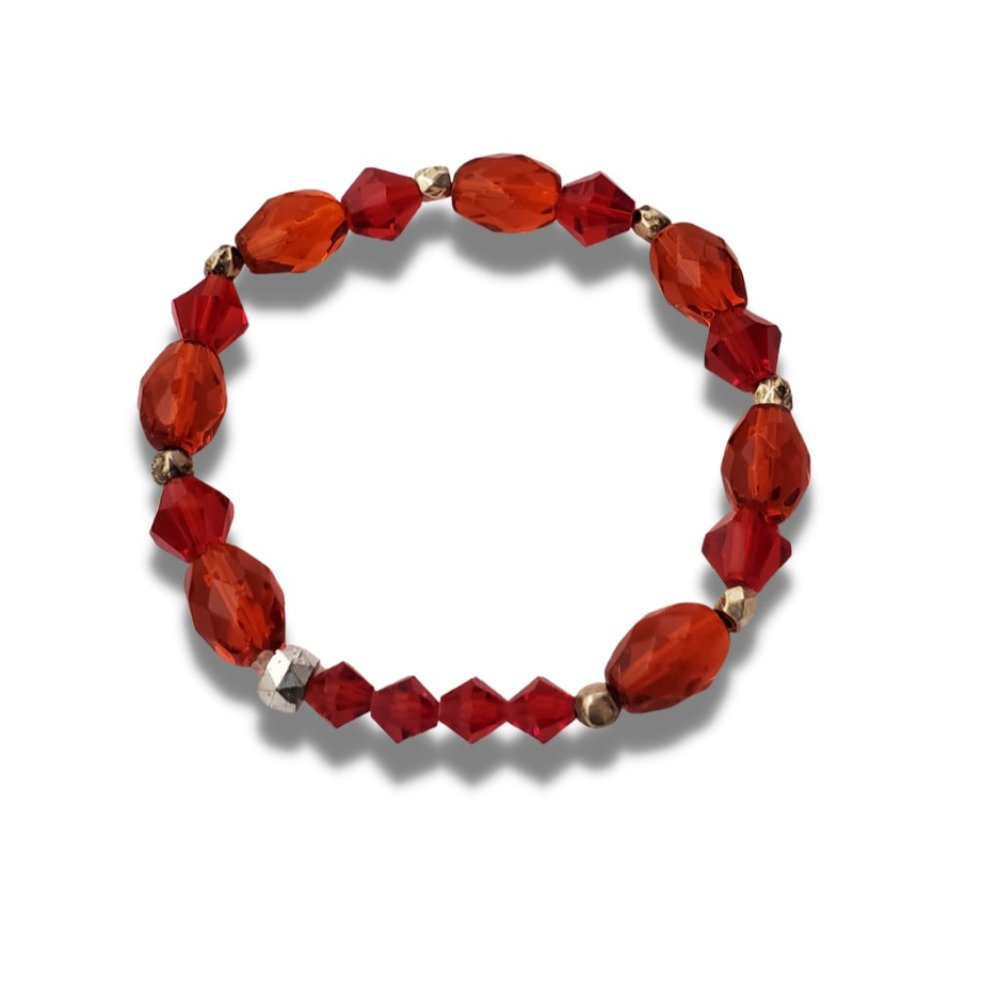 Red Glass Bracelet